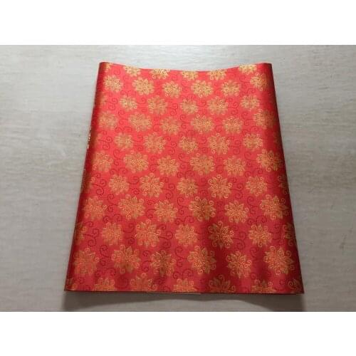 African Sego Headtie,Red+Gold African Headtie Fabric,Best Quality Nigeria Gele&Ipele 2pcs/pack For Wedding And Party