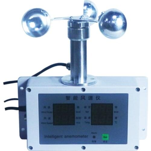 Tower Crane Anemometer Wind Sensor Alarm Apparatus Tower Crane Vane Anemometer 24V