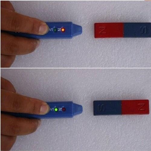 Magnetic pen Determination of the magnet poles level measurements Instrumentation Magnetic pole Tester PEN Detector magnetic pen