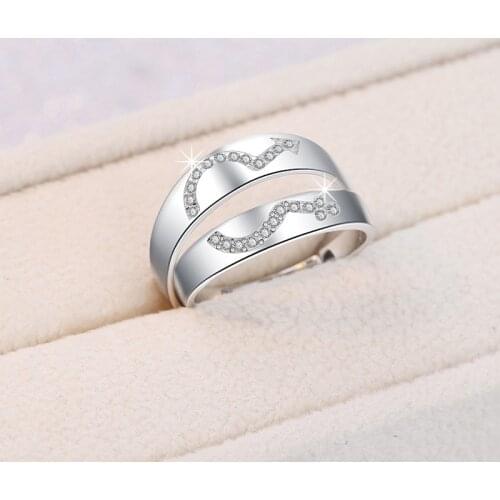 Moissanite ring 925 sterling silver jewlery sets wedding rings for couples women jewelry rings engagement ring for women