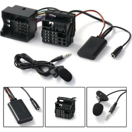 Audio AUX Cable Adapter Bluetooth 5.0 External MIC For Opel CD30 CDC40 CD70 DVD90