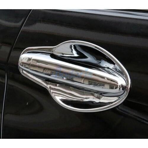 Door Handle Bowl Insert Trims Chrome Car Styling For Honda CRV CR-V CR V 2012 2013 2014 2015 2016 Car Accessories