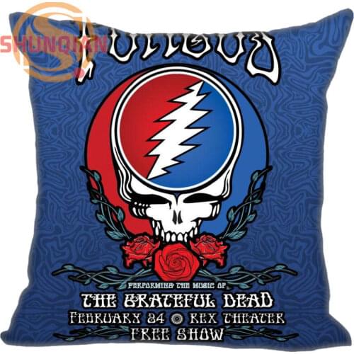 New Nice Grateful Dead Pillowcase Wedding Decorative Pillow Case Customize Gift For Pillow Cover A311&45