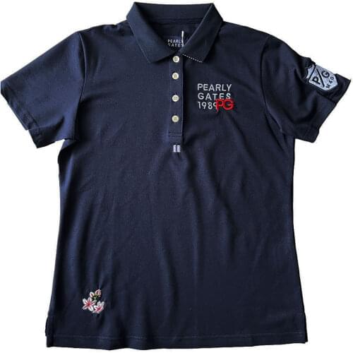 Golf apparel 2021pg new ladies summer golf t-shirt comfortable and breathable leisure fashion sports t-shirt free shipping