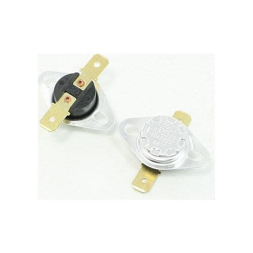 2 Pcs KSD301 88C Normal Close NC Thermostat Temperature Controlled Switch