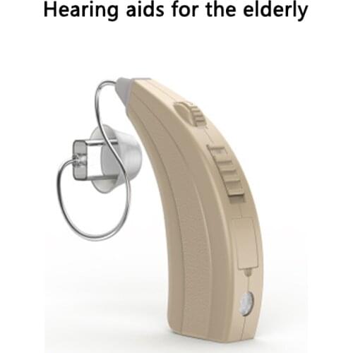 Rechargeable Hearing Aid Senior Hearing Aid Mini BTE Deaf Open Wireless Pickup USB Hearing Loss Amplifier Device