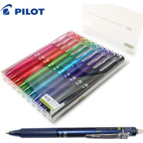 Pilot FriXion Erasable Gel Pen LFBK-23EF/23F 10pcs/lot School Office Supplies Stationery 0.5/0.7mm
