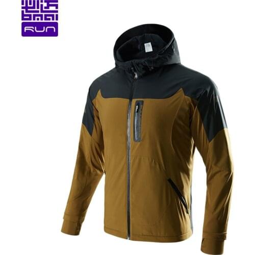 BMAI Windproof Running Men Jacket Sport Windbreakers Cycling Workout Outerwear Gym Mens Winter Fitness Jackets for Male 2021