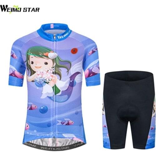 Weimostar 2018 New Jersey Childrens Professional Cycling Shirts Clothing Kids Sportswear Mountain Outdoor Bike Bicycle Clothing