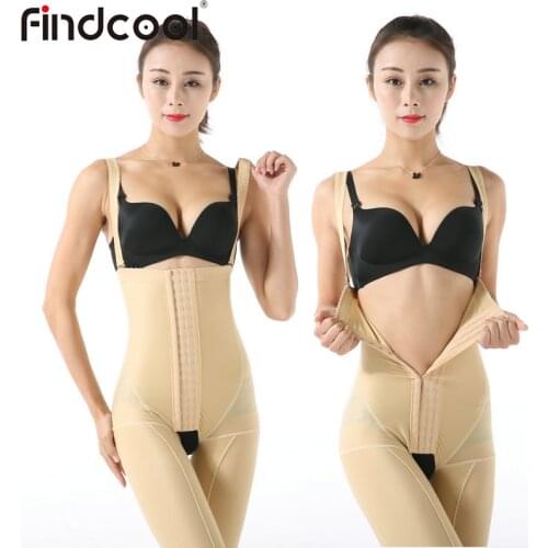 Findcool Full Body Shaper Women Bodysuit Shapewer Compression Slimming Body Suit Liposuction Post Surgery
