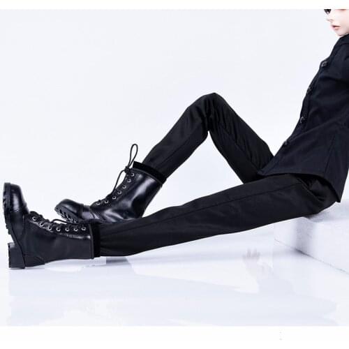 1/4 1/3 Scale BJD Clothes Doll Accessories Fashion Black Trousers for BJD/SD MSD SD13 SD17 SSDF Uncle . Doll not included C0760
