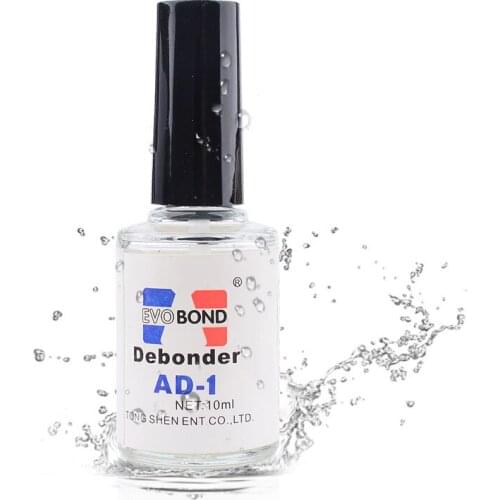 10ML Nail Glue Professional Acrylic Nail Art Excess UV Gel Nail Gel Remover Liquid Cleanser Enhances Remover Nail Art