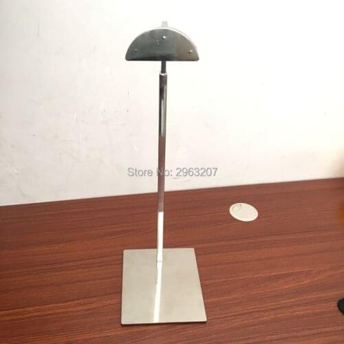 10pcs Stainless Steel Mirror Silvery Surface Handbag Display Stand Holder Racks Adjustable Metal Handbag Bag Holder