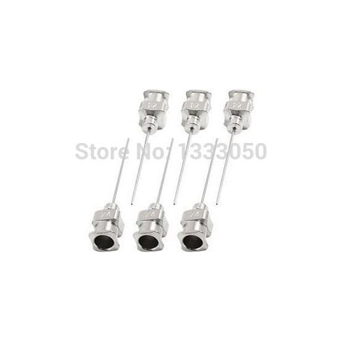 11.11 Free Shippinng 6 Pcs 24g 0 31mm Inner Dia 1" Tip Length Industrial Dispenser Needles
