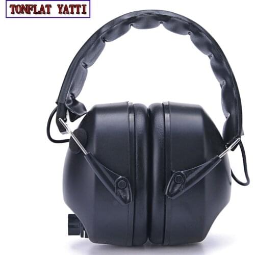 2020 Military Tactical Shooting Hearing Protection Intelligent Noise Reduction Headphones Soundproof Ear Muff Anti-noise Tatico