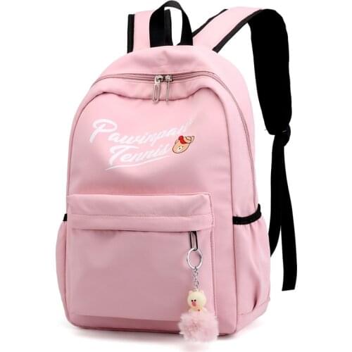 2021 Preppy Style Fashion Women School Bags Brand Travel Backpack For Girls Teenagers Stylish Laptop Bag Rucksack Girl Schoolbag