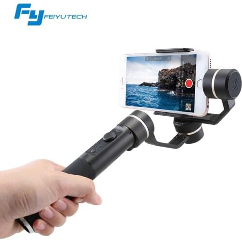 FeiyuTech SPG Gimbal 3-Axis Handheld Gimbal Stabilizer for iPhone 7 6 Plus Smartphone Gopro Action Camera VS Zhiyun Smooth Q
