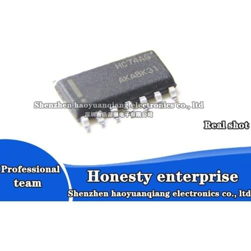 1PCS Genuine original MC74HC74ADR2G MC74HC74 HC74AG patch SOP-14 logic chip