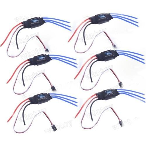 6pcs HobbyWing Pentium 40A Brushless Speed Controller ESC for X-copter Quadcopter
