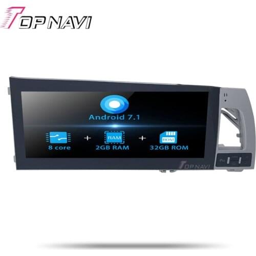 Autoradio 10.25 Inch Android 7.1 Octa Core For Audi Q7 2005-2015 Stereo Car GPS Navigation Car Rradio Multimedia player 2 Din
