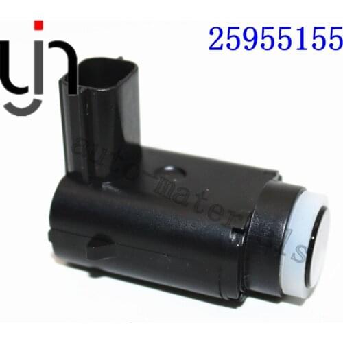 4pcs PDC SENSOR/PARK DISTANCE CONTROL SENSOR FOR FIT G M 25955155 2008-2012 black color