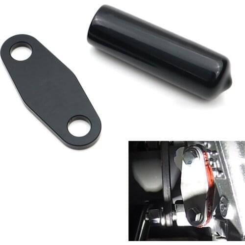 For Yamaha WR250R 2008-2018 WR250X 2008-2014 Motorcycle Accessories Smog Block Off Plates Cover CNC Billet Aluminum