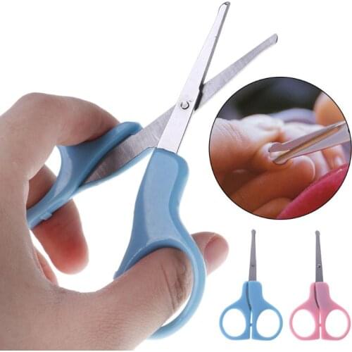 Nail Clippers Baby Nails Cutter Grooming Nursing Care Newborn Kids Safety Stainless Steel Scissors Professional Round Tip