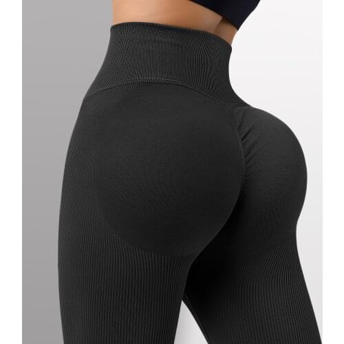 Push Up Leggings For Fitness High Waist Tummy Contro Yoga Pants Women Gym Solid Workout Fitness Legging Women Seamless Leggings