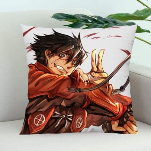 Drifters Pillow Cover Bedroom Home Office Decorative Pillowcase Square Zipper Pillow Cases Satin Soft