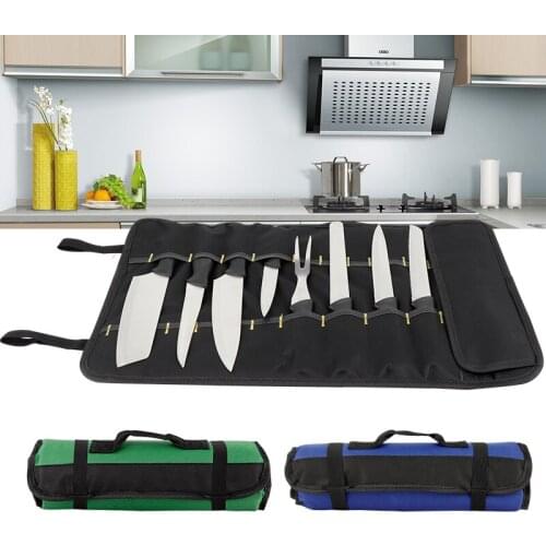 2020 New Factory direct waterproof chef knife storage bag roll kitchen utensil storage bag portable restaurant chef bag