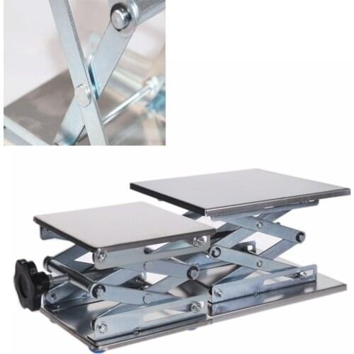 1Pc Router Lift Table Woodworking Engraving Lab Lifting Stand Rack lift Adjustable Drill Laboratory Lifting Platform Table Bench