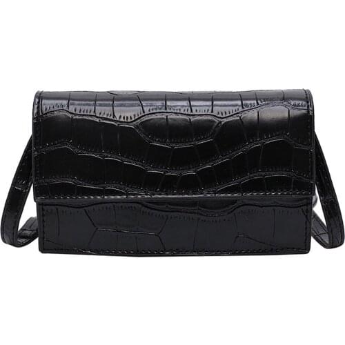 Simple Snake solid Shoulder Bag for Women Vintage Crossbody Womens Shoulder Casual Wild Messenger Bag sac a main femme #25