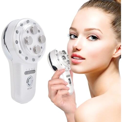 Mini LED Photon RF EMS Facial Lifting Massager RF Radio Frequency Skin Rejuvenation Machine Wrinkle Removal Skin Care Beauty