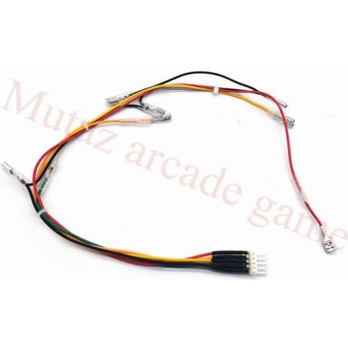 1PC 5pin Arcade sanwa Joystick to joystick with microswitch cable