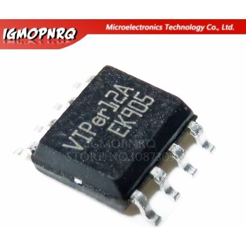 10pcs VIPER12A VIPER12 SOP8 LOW OFF LINE SMPS PRIMARY SWITCHER new original