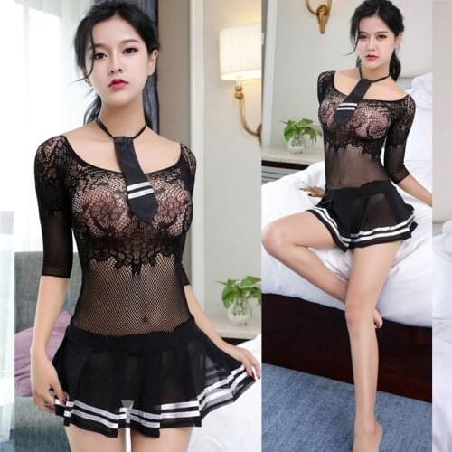 Slips fashion women black spandex full slips hot lady intimates full slips + tie set