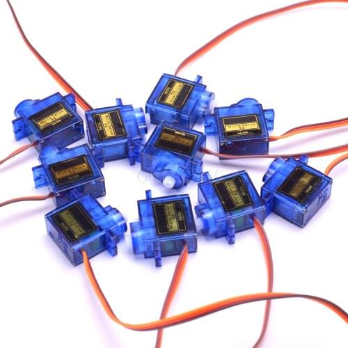 2 pcs Mini Micro Servo Servos 9G SG90 TS90A TS90 For RC Helicoper Airplane Car Vehicle Boat Models Spare Parts