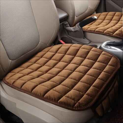 Durable Comfortable Car Front seat Cushion Cars Waist Cushion Non-slip Breathable Car Cushion for Car Seat Universal for Winter