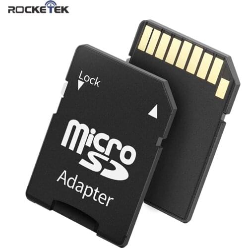 Rocketek Micro SD TF to MS/SD Memory Card Reader Converter Adapter MicroSD Micro SDHC to Compact Flash Type I