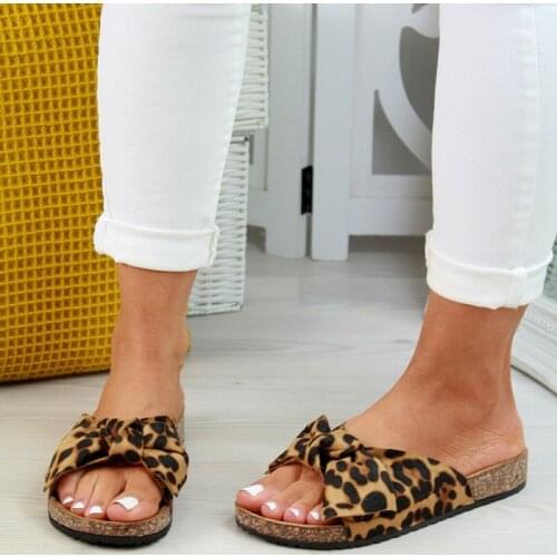 New Leopard Sandals Torridity Sexy Fahion Women Slippers Open Toe Casual Shoes Ladies Summer Shoes Outdoor Beach Flops Female