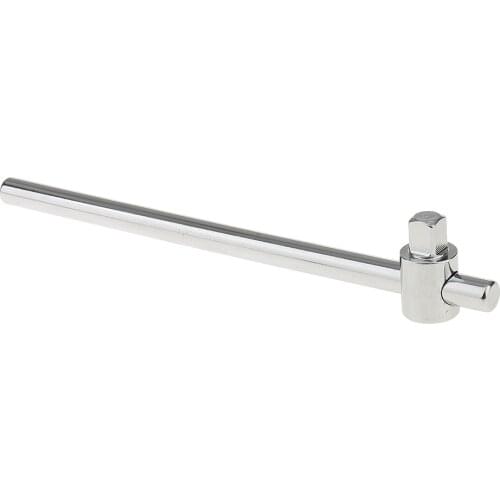 3/8" 10mm Drive Sliding T-Bar Handle Adjustable Socket Wrench Chrome Plated