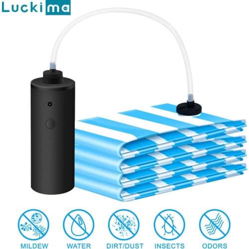 Electric Vacuum Storage Pump for Travelling Home Clothes Blankets Portable Hand Sous Vide Food Saver Vacuum Bags Sealer Machine