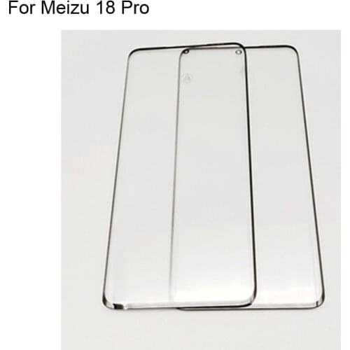 High quality For Meizu 18 Pro 6.7 inch Front Outer Glass Lens Touch Screen Outer Glass without Flex cable For Meizu 18Pro