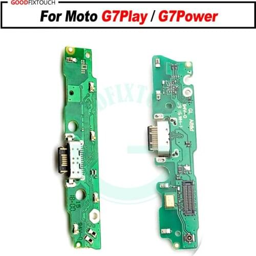 For Moto G7Play / G7Power USB Charger Charging Port Dock Connector Board + Microphone Parts For Moto G7 Play G7 Power USB
