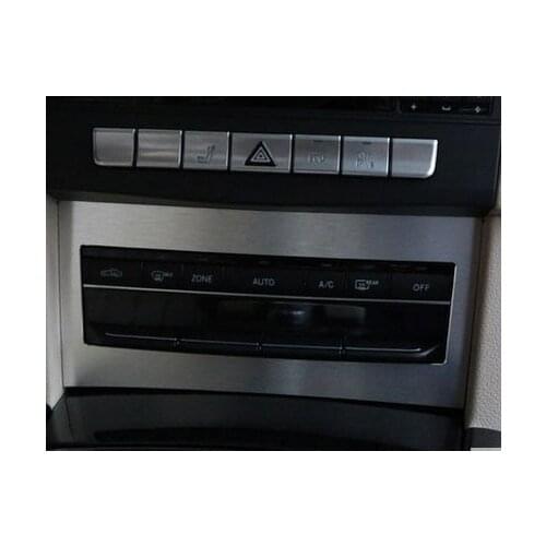 1pc For Benz E300L E200L 2014-2016 year Central control air conditioner function key frame