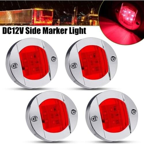 12V Marine Boat Transom Led Stern Light Round Cold White Led Tail Lamp Yacht Accessory Lights Blue/ White/red/yellow/green DC