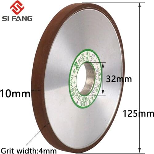 125mm parallel Diamond Grinding Wheel Grinder Disc for Mill Sharpening Tungsten Steel Carbide Rotary Abrasive Tools