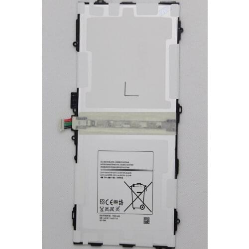 2pcs/lot Original Quality 7900mAh Battery For Samsung GALAXY Tab S 10.5 T801 T805C SM-T805 T807 EB-BT800FBU Battery Replacement