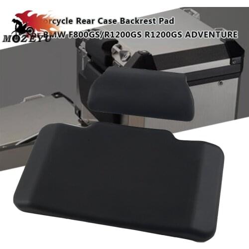 For BMW F800GS F800GS Adventure R1200GS R 1200 GS ADVENTURE Motorcycle Rear Case Backrest Pad high PS foaming with 3M sticker