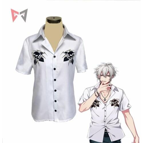 MMGG Halloween hypnosismic Division Rap Battle ao cosplay Costume Shirt custom made size set High Quality